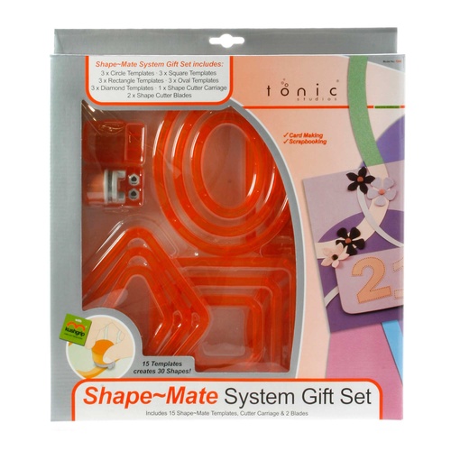 Shape Cutter System Complete Craft Gift Set Tonic Shape-Mate 18 Piece Set | XCU720