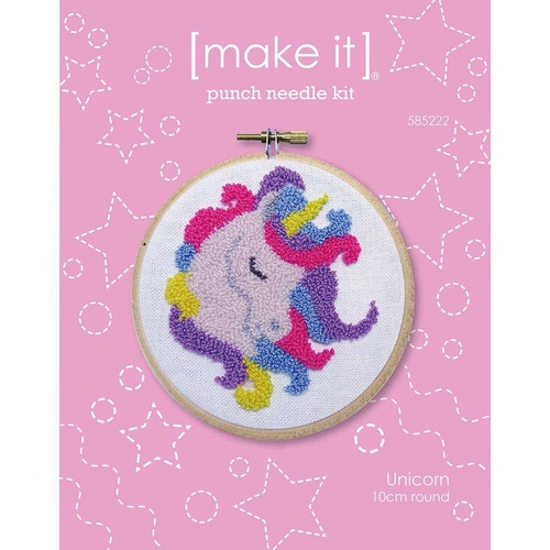 Make It DIY Punchneedle Kit - Unicorn - 585222
