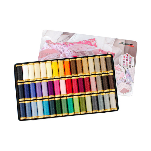Gutermann Cotton Thread Box C Ne 50 – 100m x 48 Spools - 799781