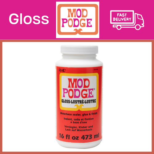 Mod Podge All-In-One Glue/Sealer Medium - Gloss Finish - 473ml (16oz) - CS11202