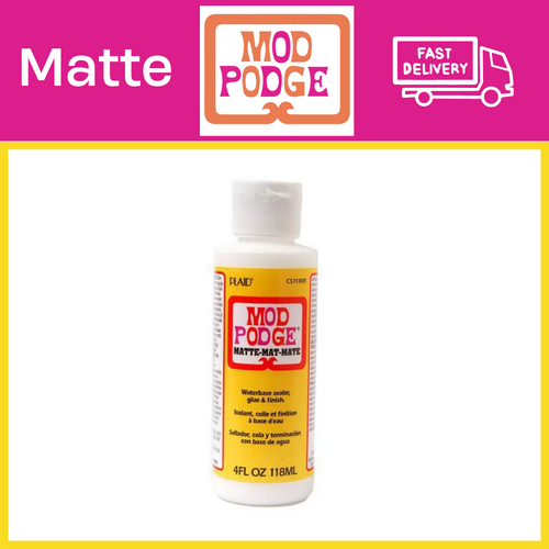 Mod Podge All-In-One Glue/Sealer Medium - Gloss Finish - 118ml (4oz) - CS11205