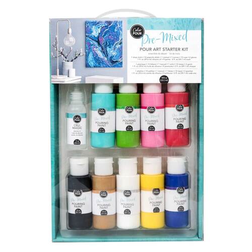 Color Pour Pre Mixed Starter Value Kit 940017 - 25 Pack