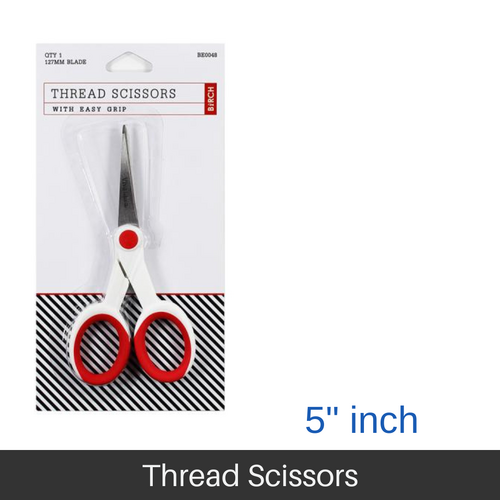 BIRCH Sewing Scissors With Easy Grip 127mm (5"Inch) - BE0048