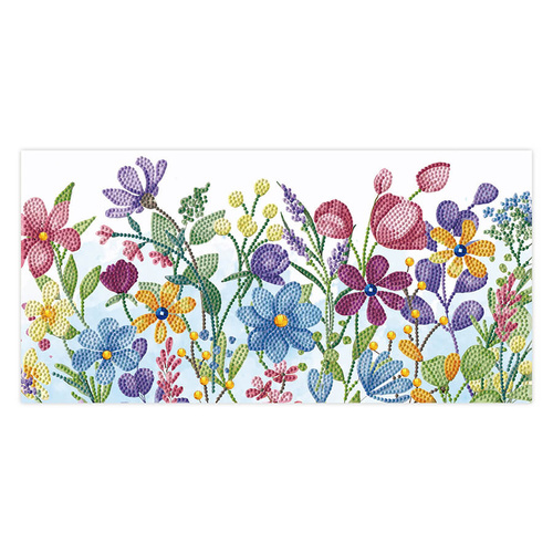 Diamond Dotz Kit Field Flowers 20cm x 40cm - DBX4.002