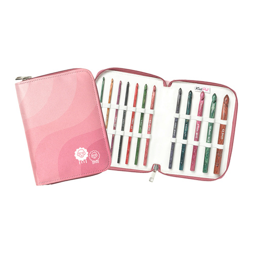 Single Ended Crochet Hook Set Knitpro Dreamz Grande 12 Hooks | 3.50mm - 12.00mm | KPD.200652