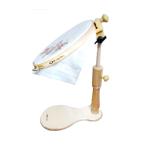 Nurge Embroidery Hoop Stand Seat Table Top or Under Leg - MN190.1