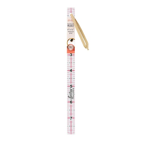 Sew Easy Patchwork Ruler -8" x 0.5"in Imperial and Metric Quilters, Sewing - NL4182