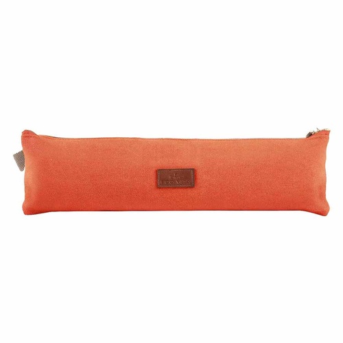 Eco Vita Knitting & Crochet Needle Storage Pouch/Bag With Zipper Closure "DMC"  | 43 x 12cm | U2126 - TERRACOTTA