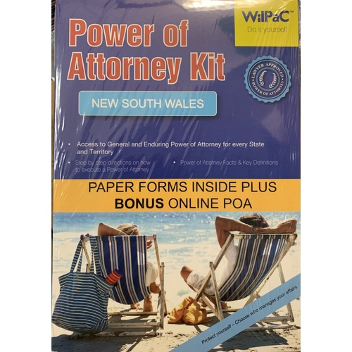 Wilpac Do It Yourself Power of Attorney New South Wales NSW