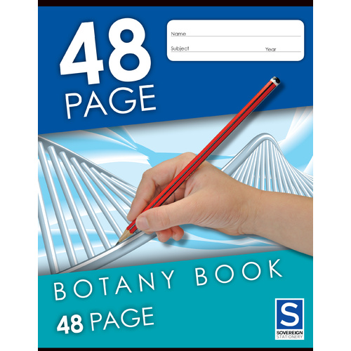Sovereign Botany Book 8mm Botany 48 Page - 20 Pack