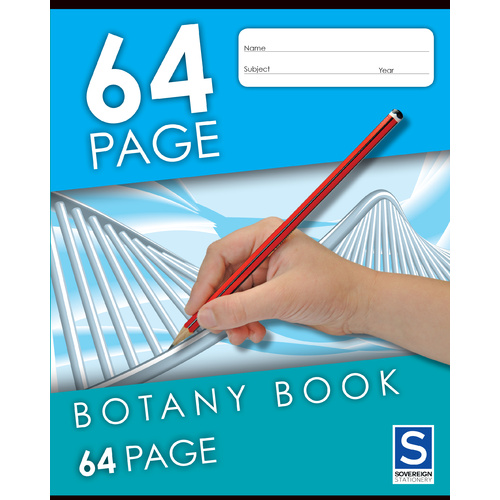 Sovereign Botany Book 8mm Botany 64 Page - 20 Pack