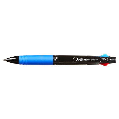 12 X Artline Supreme 5 Colour Ball Point Pen 