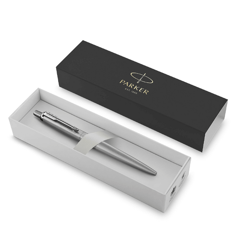 Parker Jotter Stainless Steel Monochrome Colour XL Ballpoint Pen SE20 Grey - 2122756