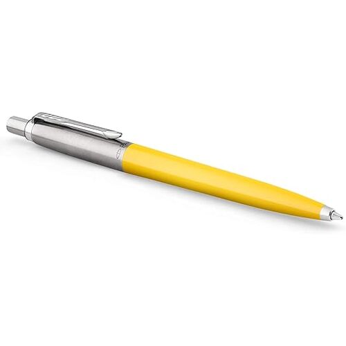 Parker Jotter Originals Ballpoint Pen Medium Yellow 2076056 - Blue Ink
