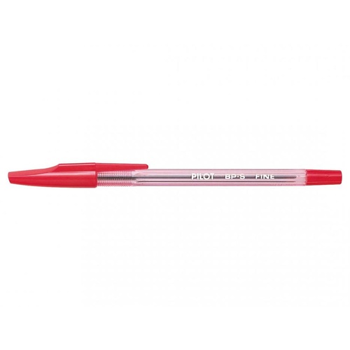 Pilot BPS Fine Ballpoint Pen Red - 12 Pack