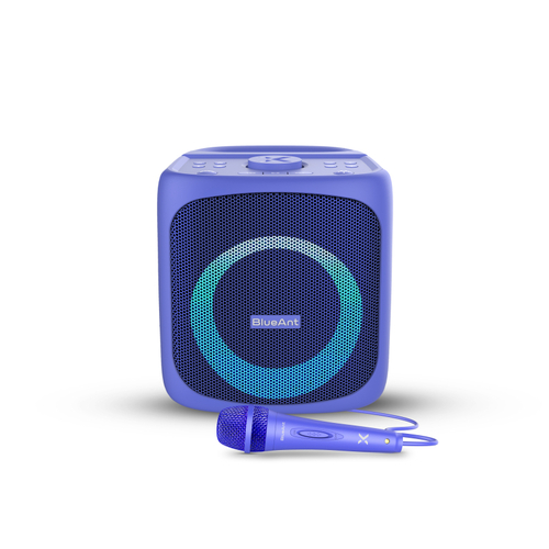 BlueAnt X4 Portable 50-Watt Bluetooth Party Speaker - Purple