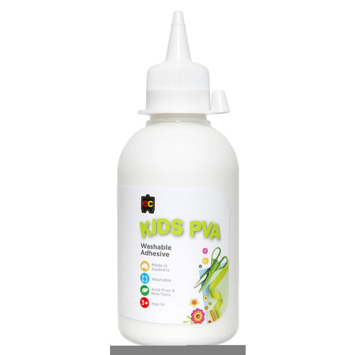 EC Craft Glue PVA Kids Washable  Acid Free + Non Toxic - 250ml