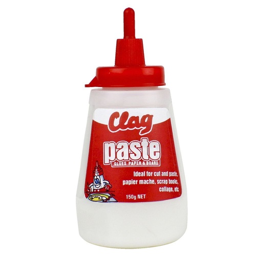 Clag Glue Paste 150gm Non Toxic - 10 Pack