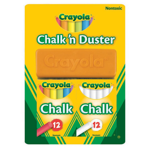 Crayola Chalk & Duster Blackboard Set 