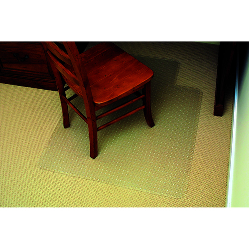 Marbig Economy Chairmat 87445 Large 114x134cm - Clear