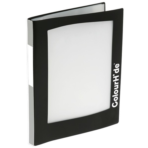 10 x ColourHide MY TAKE A LOOK A4 Refillable Display Book 20 Page - Black