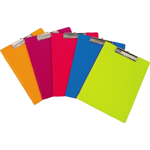 Bantex A4 Clipfolder Clipboard PVC - Choose Your Colour