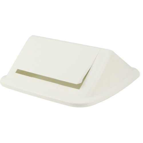 Italplast Bin Waste Bin Swing Top Lid Plastic 32 Litre (LID ONLY) - White
