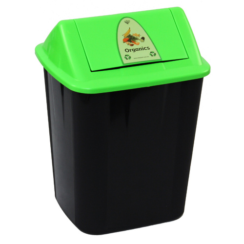 Italplast Waste Seperation Bin 32L - Green