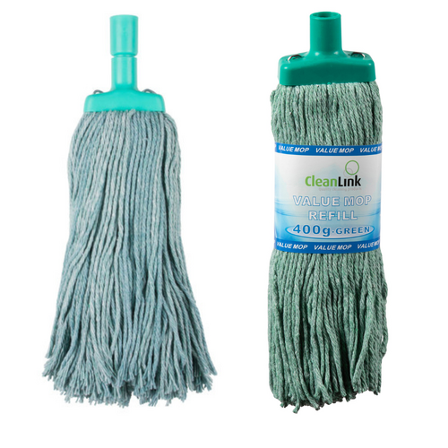 Cleanlink Mop Head 400gm 12042 - Green