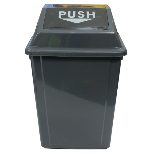 Cleanlink Rubbish Bin 25L With Bullet Lid - Grey