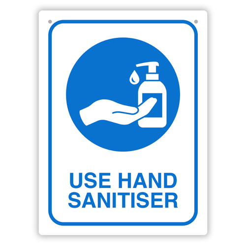 Durus Use Hand Sanitiser Sign 225 x 300mm