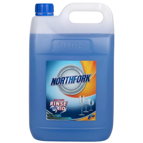 Northfork Machine Rinse Aid 5L Commercial & Domestic Grade  - 631060700