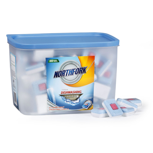 Northfork Dishwashing Tablets All In One Tub 100 Pack