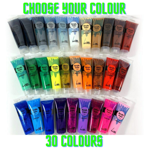 Everyday Artbox 100ml Acrylic Paint Tube - Choose Your Colours