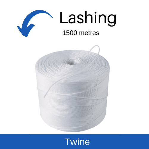 Twine Polyproplene Heavy Duty Lightweight Lashing 1500 metres 89026