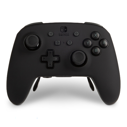 Powera Fusion Pro Wireless Controller for Nintendo Switch Gaming - Black & White Faceplates