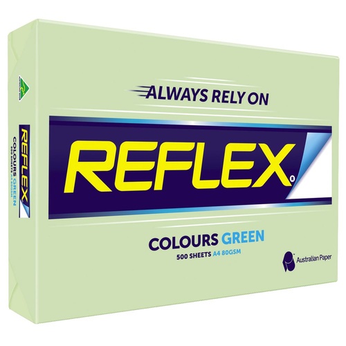 Reflex A4 Copy Paper 80gsm 500 Sheets - Green
