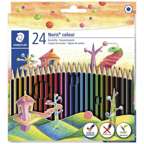 Staedtler Noris Coloured Pencil Set 24 Pack 