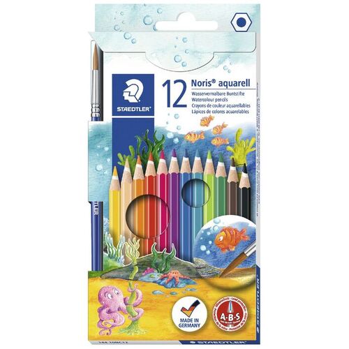 Staedtler Noris Club Watercolour Pencils 12 Pack 144 10NC12