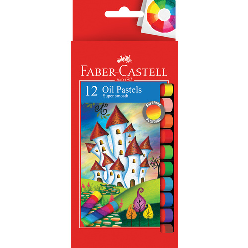 Faber-Castell Oil Pastels - 12 Pack