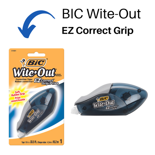 BIC Wite Out Correction Tape EZ Grip 4.2mm x 10.2mm - 751601