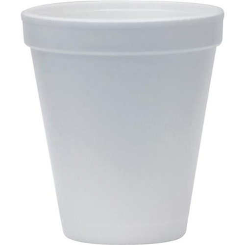 Capri Disposable Foam Cup Hot Drink Coffee, Tea Cups 225ml - 25 Pack