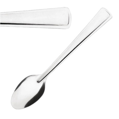 Essentials Stainless Steel Dessert Spoons 168mm - 12 Pack