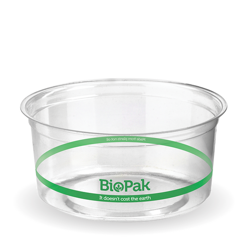 Clear Plastic BioBowl 360ml - 500 Pack
