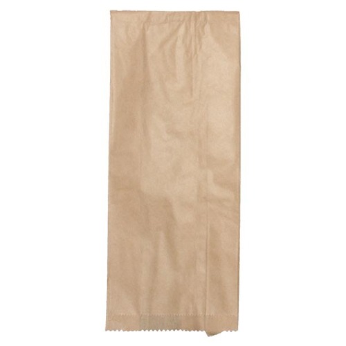 Paper Bottle Bag Double Brown 500Pack - 385mm (L) 155mm (W) +85mm (G)