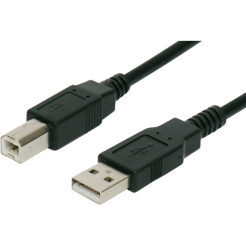Comsol Peripheral Cable USB 2.0 A-Male To B-Male 1mtr - Black