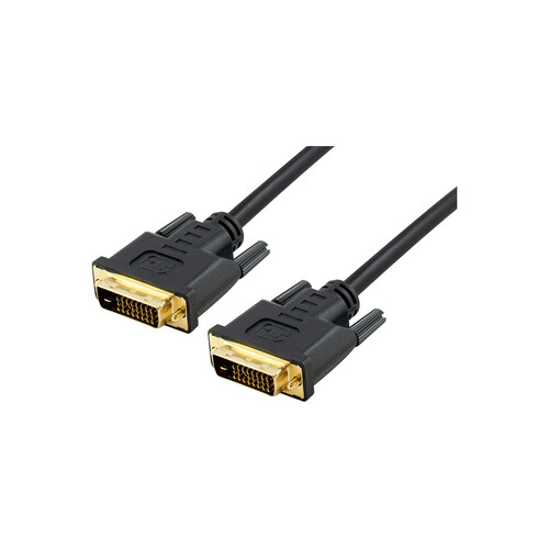 Comsol DVI-D Digital Dual Link Cable 1mtr Male to Male - Black