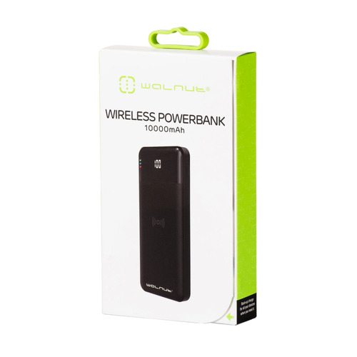 Portable Wireless Charging Power Bank Mobile Phone Charger 10000 mAh With USB C And USB A Ports