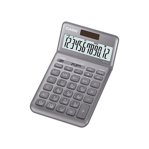 Casio Calculator 12 Digit Compact Desktop JW200SCGY - Grey