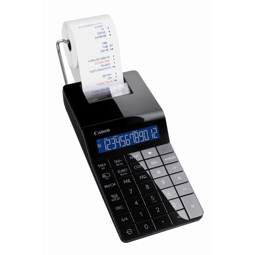 Canon Calculator XMARK1 PBK Portable Business Printing Calculator 12 Digit 